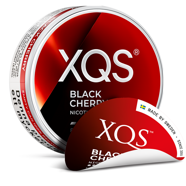 XQS Black Cherry 8mg Nicotine Pouches
