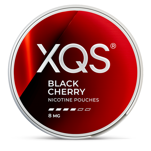 XQS Black Cherry 8mg Nicotine Pouches