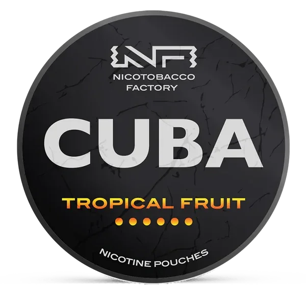 CUBA Tropical Fruit 43mg Nicotine Pouches