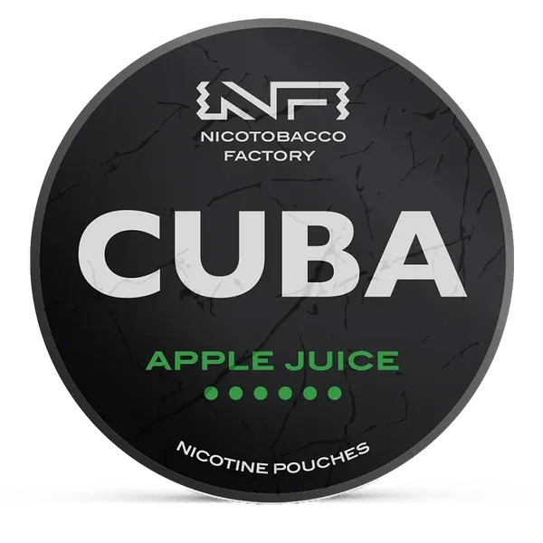 CUBA Apple juice 43 mg Nicotine Pouches