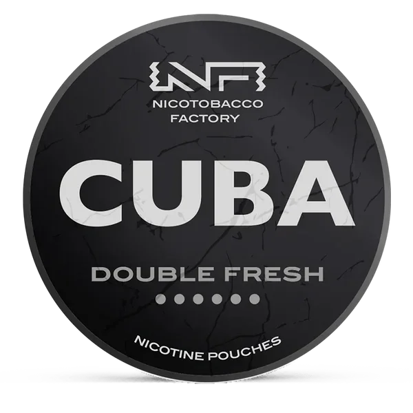 CUBA Double Fresh 43mg Nicotine Pouches