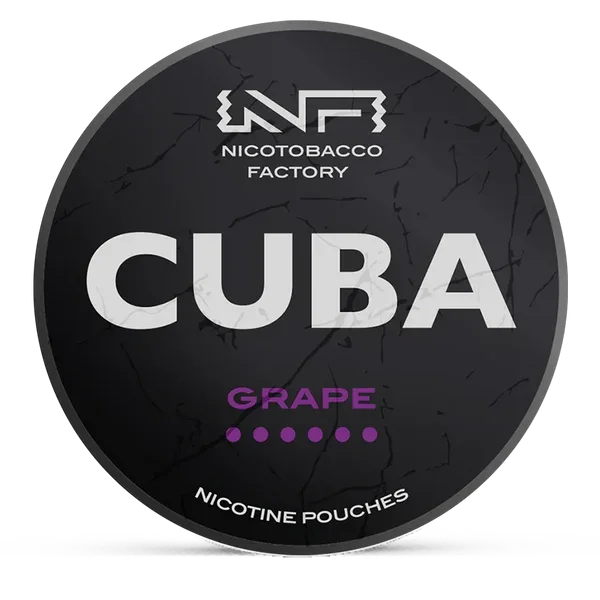 CUBA Grape 43mg Nicotine Pouches
