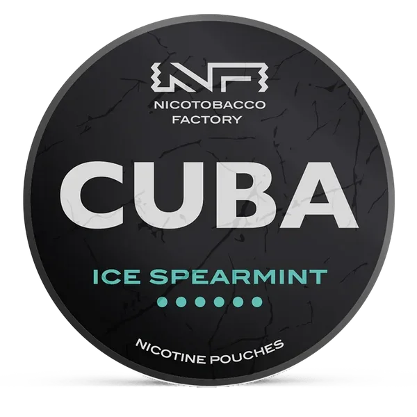CUBA Ice Spearmint 43mg Nicotine Pouches