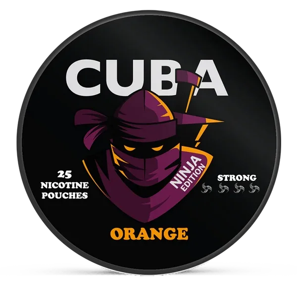 CUBA Orange 15.6mg Nicotine Pouches
