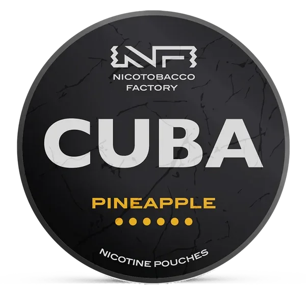 CUBA Pineapple 43mg Nicotine Pouches