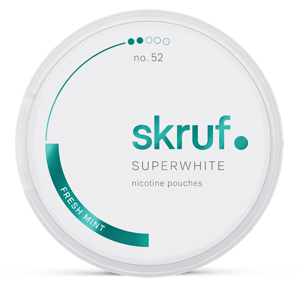 SKRUF Fresh Mint 6mg Nicotine Pouches