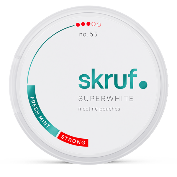 SKRUF Fresh Mint 9mg Nicotine Pouches