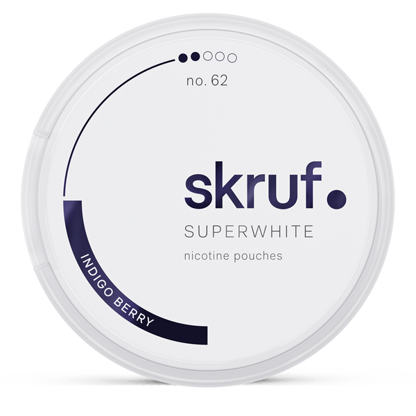 SKRUF Indigo Berry 6mg Nicotine Pouches
