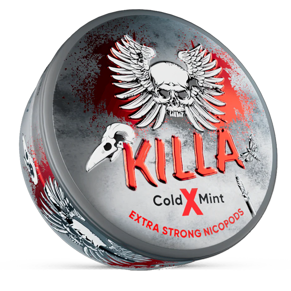 Killa Cold X Mint 16mg Nicotine Pouches