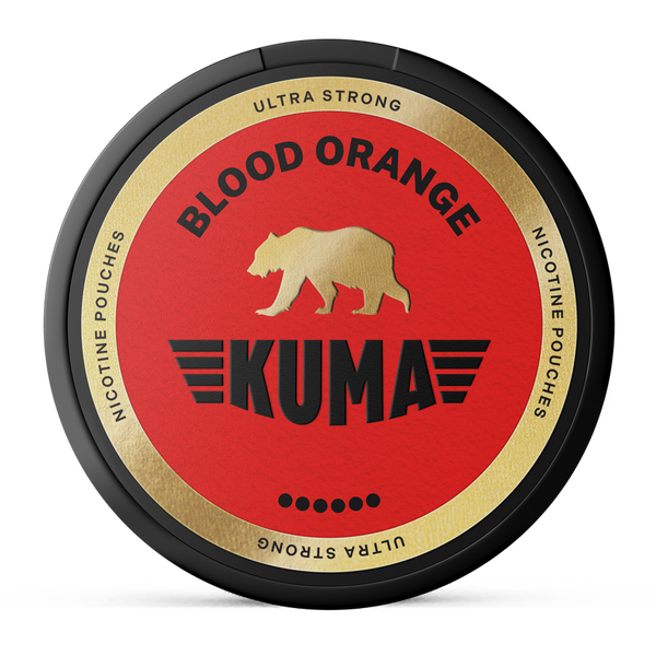 Kuma Blood Orange 13.75mg Nicotine Pouches