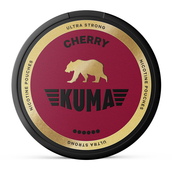 Kuma Cherry 13.75mg Nicotine Pouches