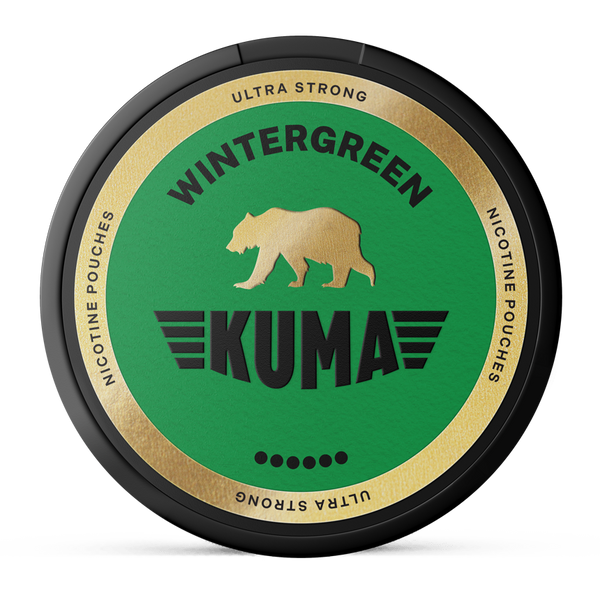 Kuma Wintergreen 13.75mg Nicotine Pouches