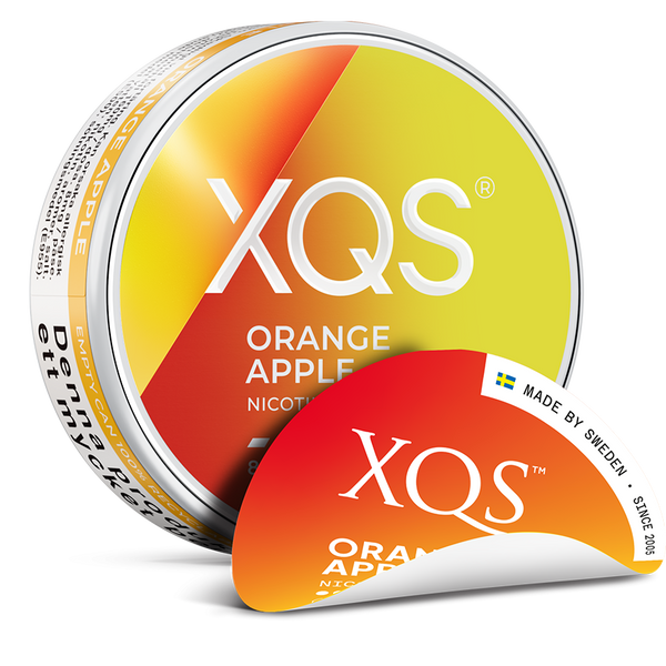XQS Orange Apple 8mg Nicotine Pouches