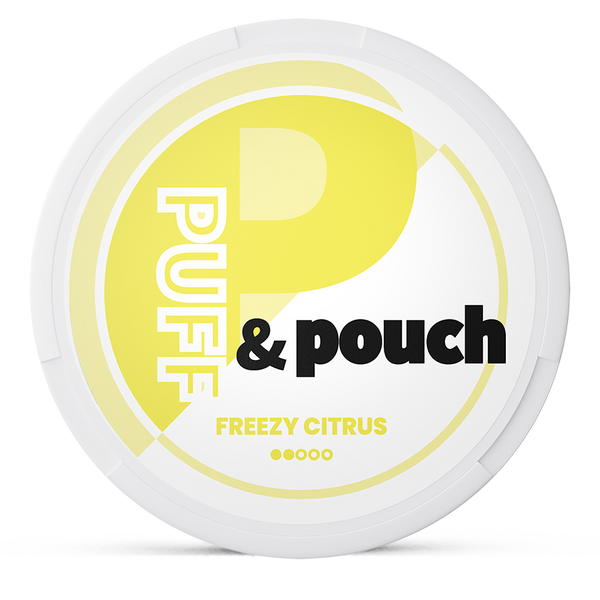 PUFF & POUCH Freezy Citrus 4mg Nicotine Pouches