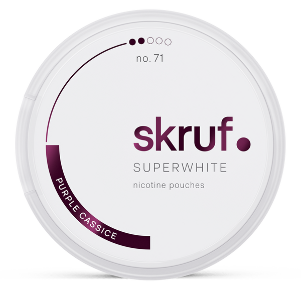 SKRUF Purple Cassice 6mg Nicotine Pouches