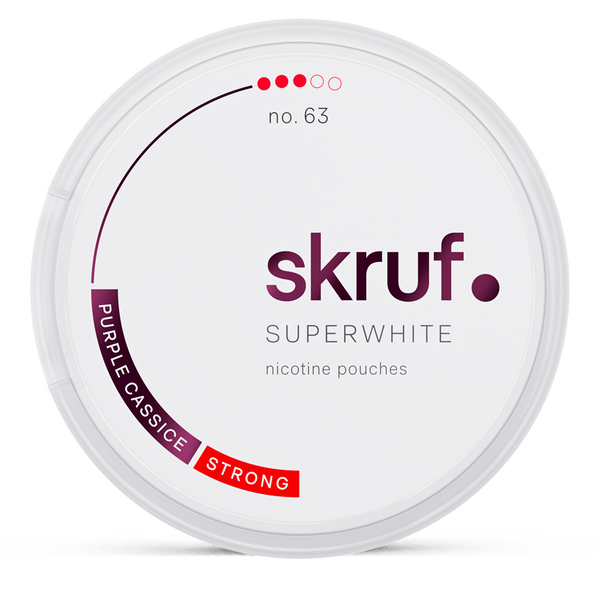 SKRUF Purple Cassice 9mg Nicotine Pouches