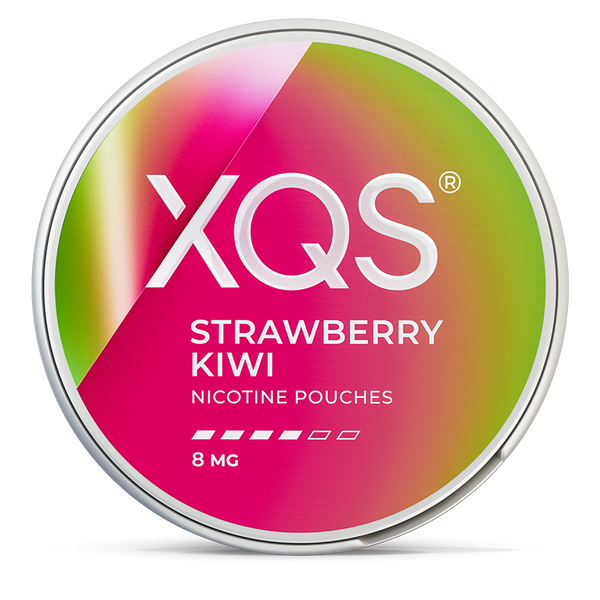 XQS Strawberry Kiwi  8mg Nicotine Pouches