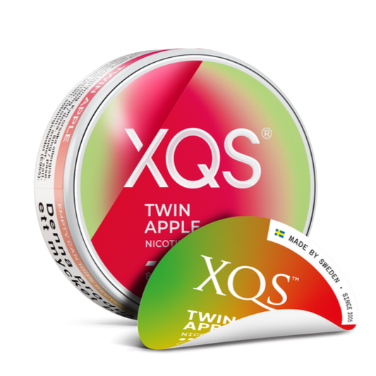XQS Twin Apple 8mg Nicotine Pouches