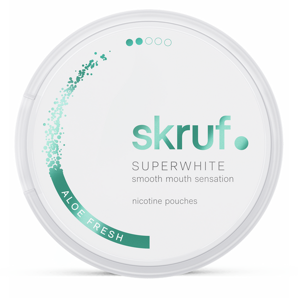 SKRUF Aloe Fresh 8mg Nicotine Pouches