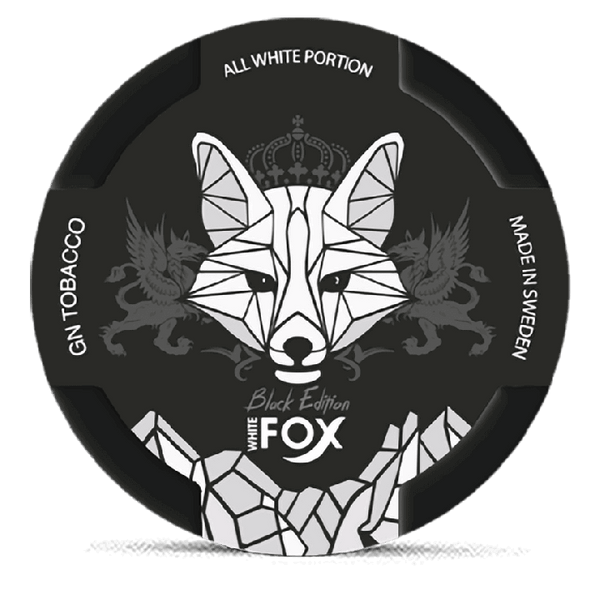 WHITE FOX Black 22.5mg Nicotine Pouches