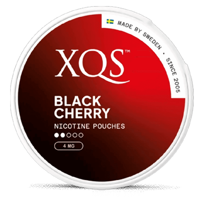 XQS Black Cherry 4mg Nicotine Pouches