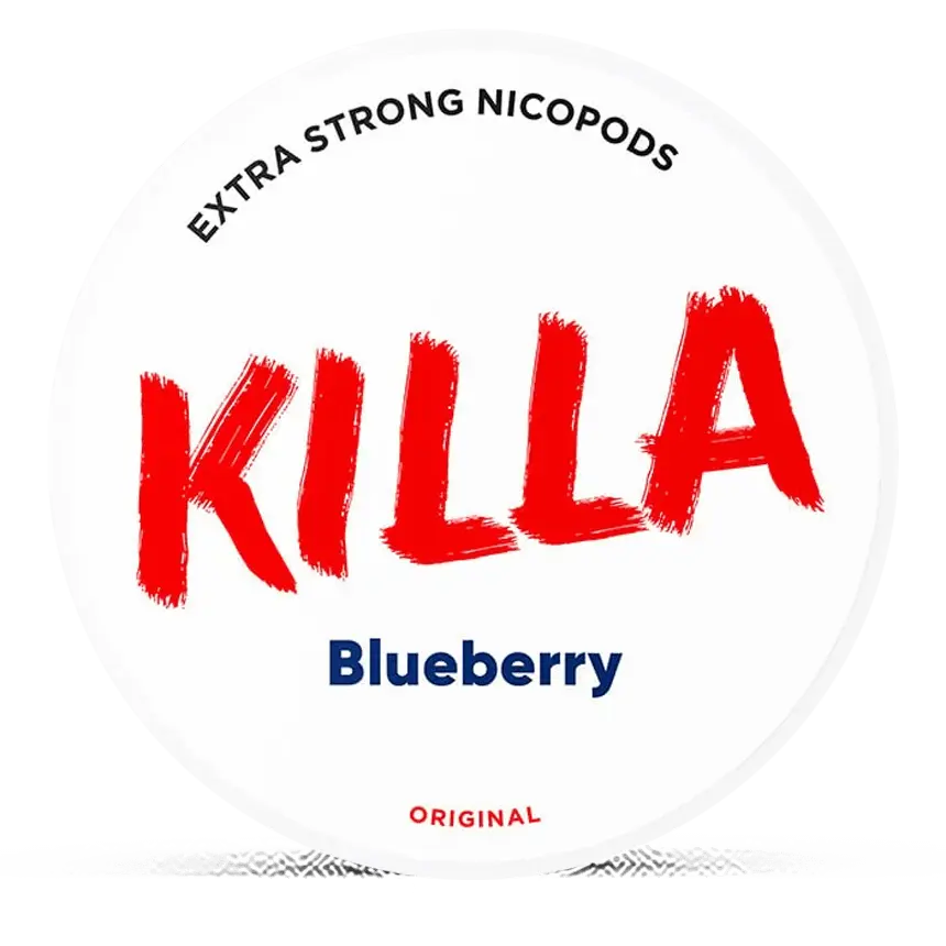 Killa Blueberry 16mg Nicotine Pouches