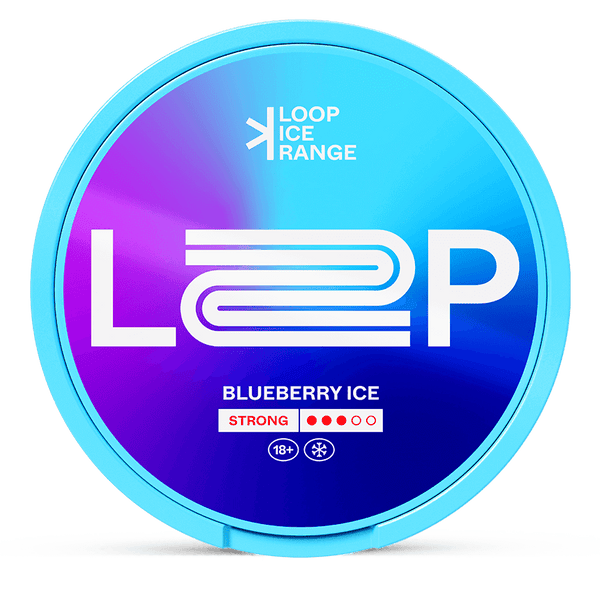 LOOP Blueberry Ice 9.4mg Nicotine Pouches