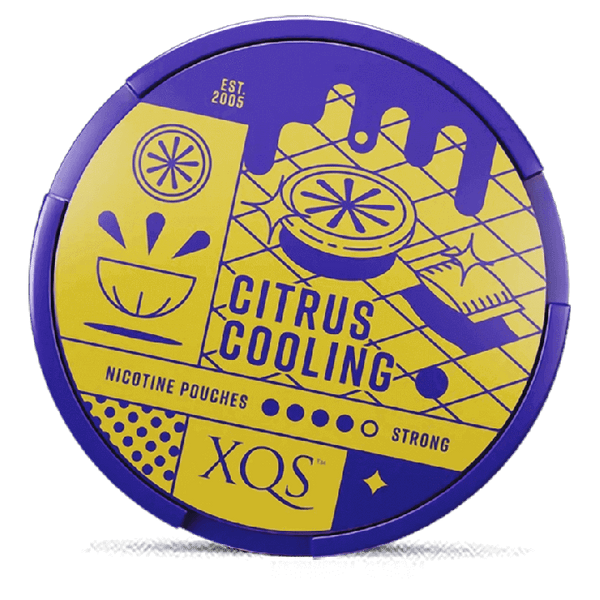 XQS Citrus Cooling 8mg Nicotine Pouches
