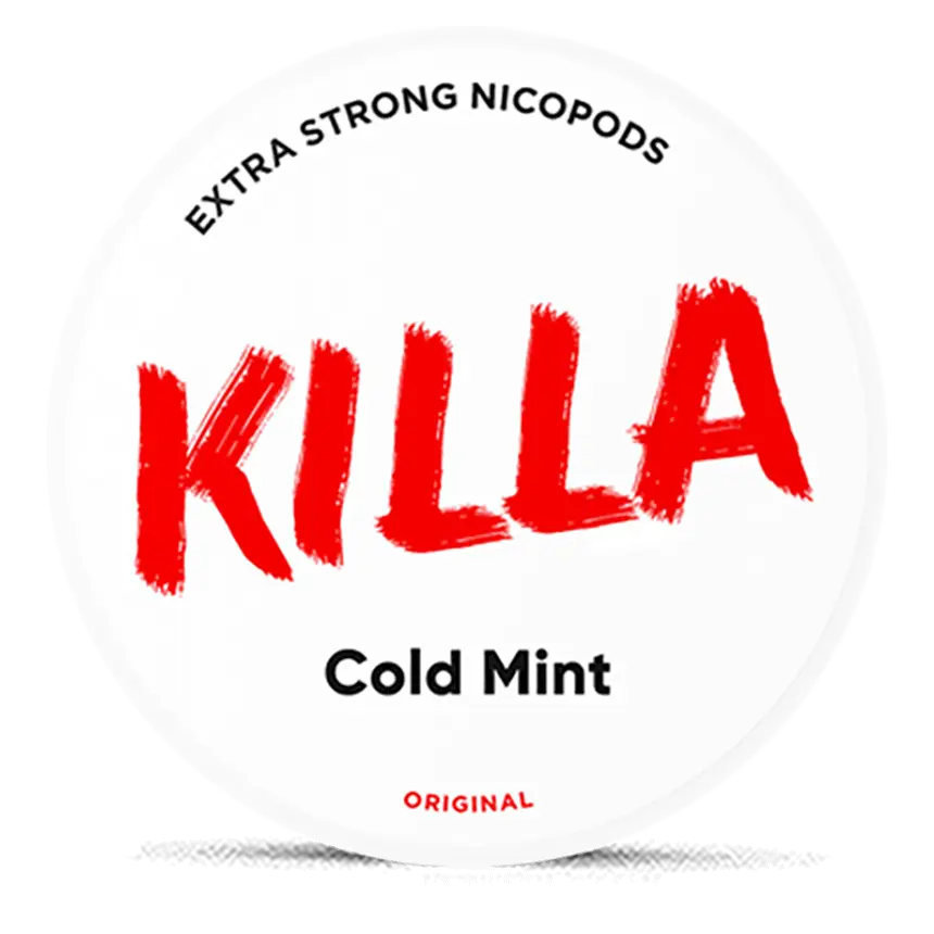 Killa Cold Mint 16mg Nicotine Pouches