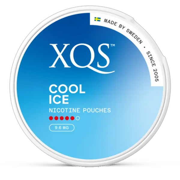 XQS Cool Ice 9.6mg Nicotine Pouches