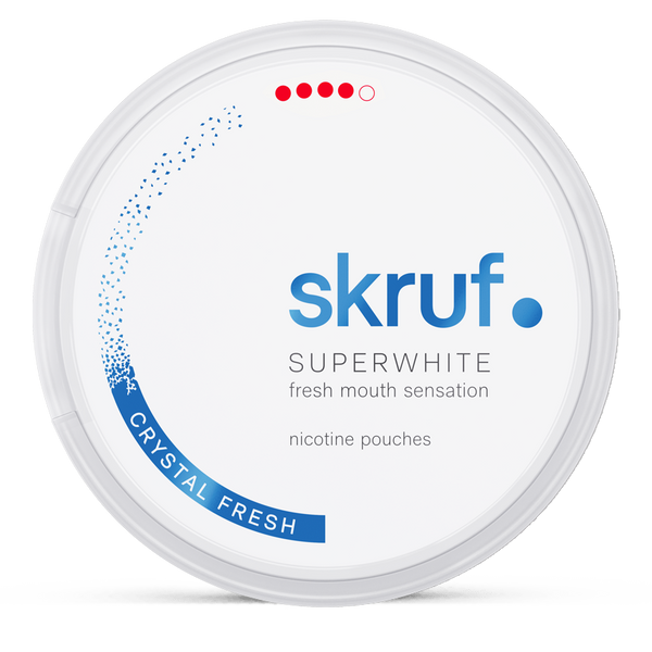 SKRUF Crystal Fresh 11mg  Nicotine Pouches
