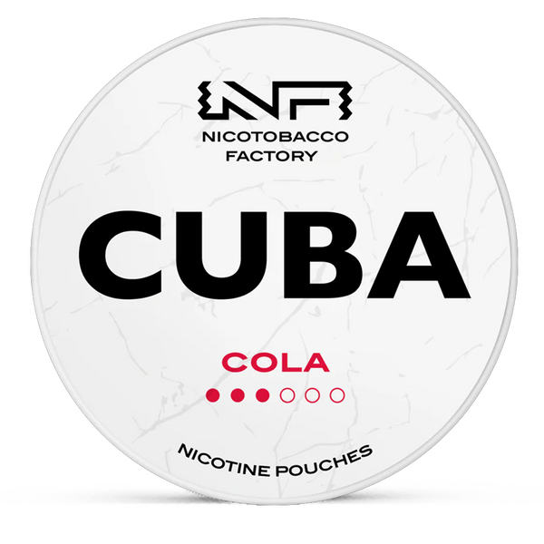 CUBA Cola 10.4mg Nicotine Pouches