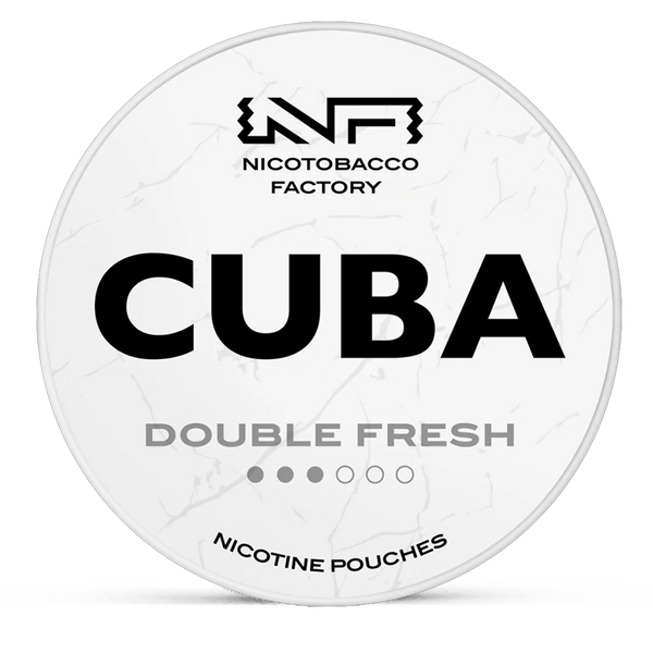 CUBA Double Fresh 10.4mg Nicotine Pouches