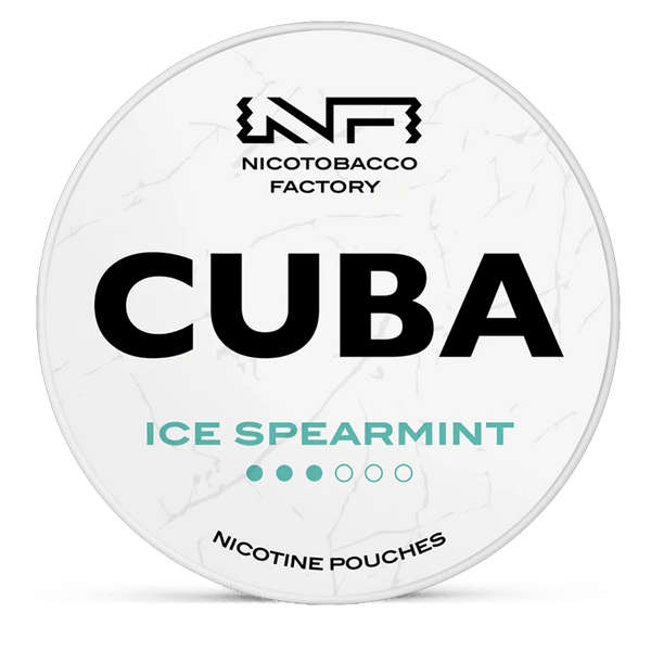 CUBA Ice Spearmint 10.4mg Nicotine Pouches