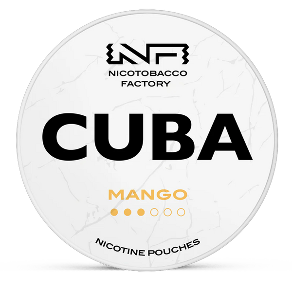 CUBA Mango 10.4mg Nicotine Pouches