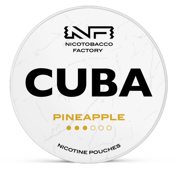 CUBA Pineapple 10.4mg Nicotine Pouches