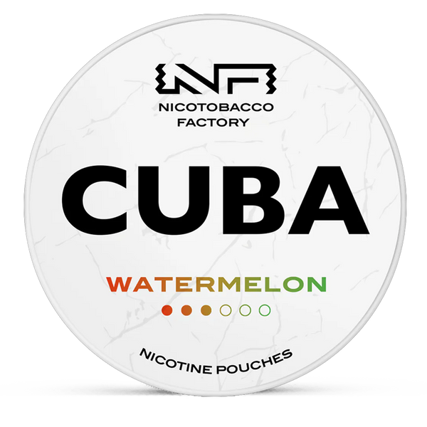CUBA Watermelon 10.4mg Nicotine Pouches