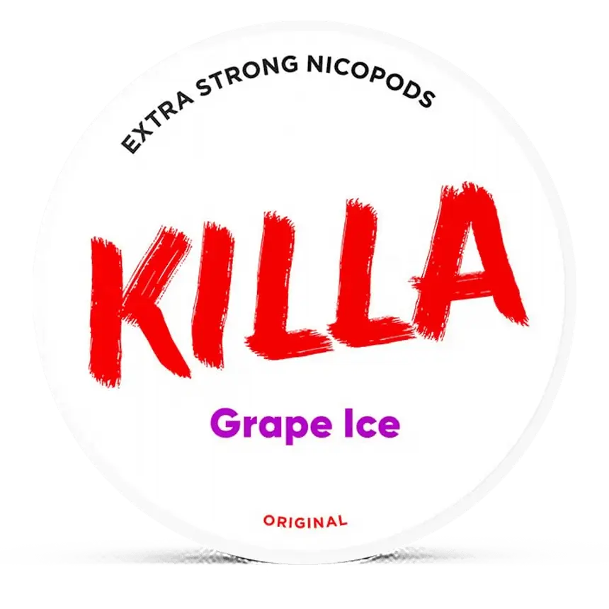 Killa Grape Ice 16mg Nicotine Pouches