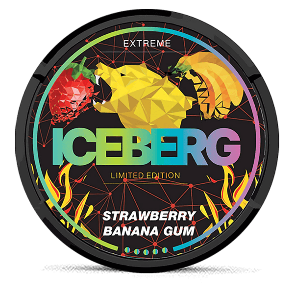 Iceberg Strawberry 30mg Nicotine Pouches
