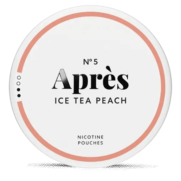 APRÈS Ice Tea Peach 4.4mg Nicotine Pouches