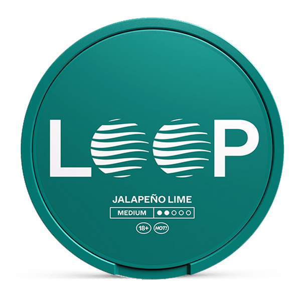 LOOP Jalapeño Lime 6.3mg Nicotine Pouches