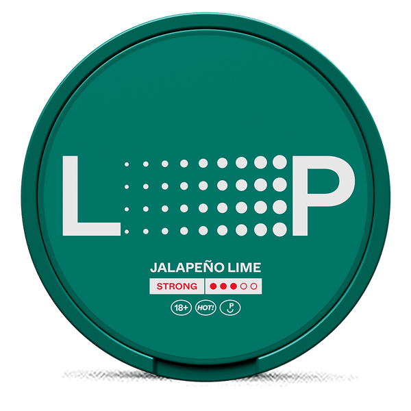 LOOP Jalapeño Lime 9.4mg Nicotine Pouches