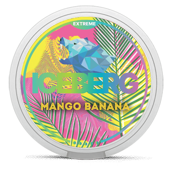 Iceberg Mango Banana 30mg Nicotine Pouches