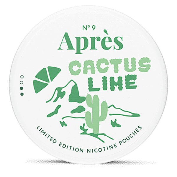 APRÈS Cactus Lime 4.4mg Nicotine Pouches