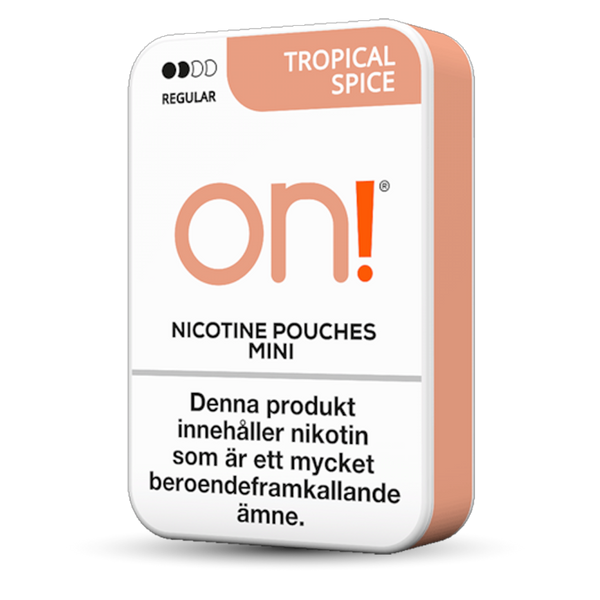 ON! Tropical Spice 3mg Nicotine Pouches