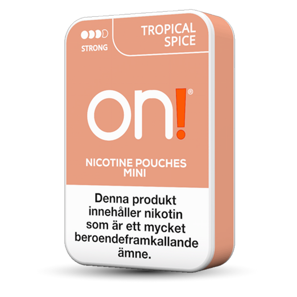 ON! Tropical Spice 6mg Nicotine Pouches