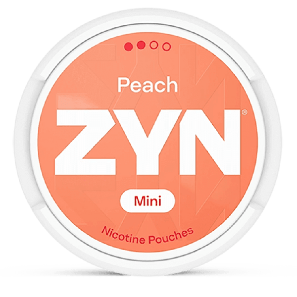 ZYN Peach Mini 3mg Nicotine Pouches