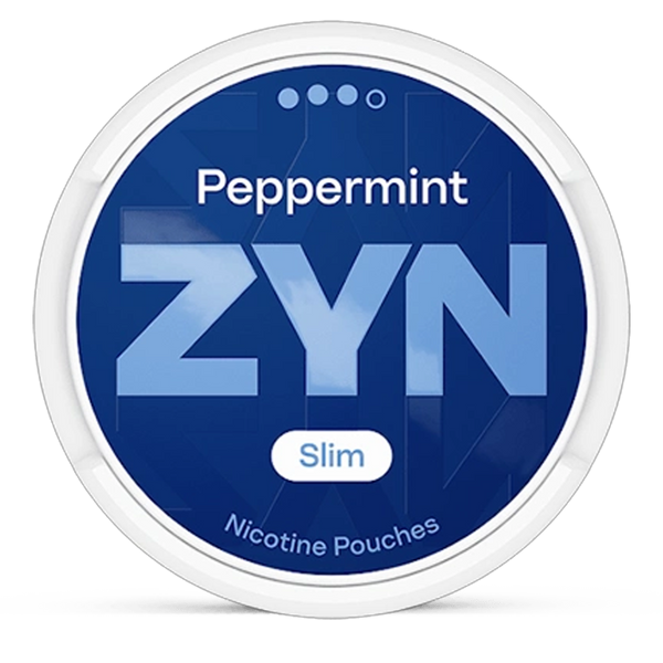 ZYN Peppermint Slim 9mg Nicotine Pouches