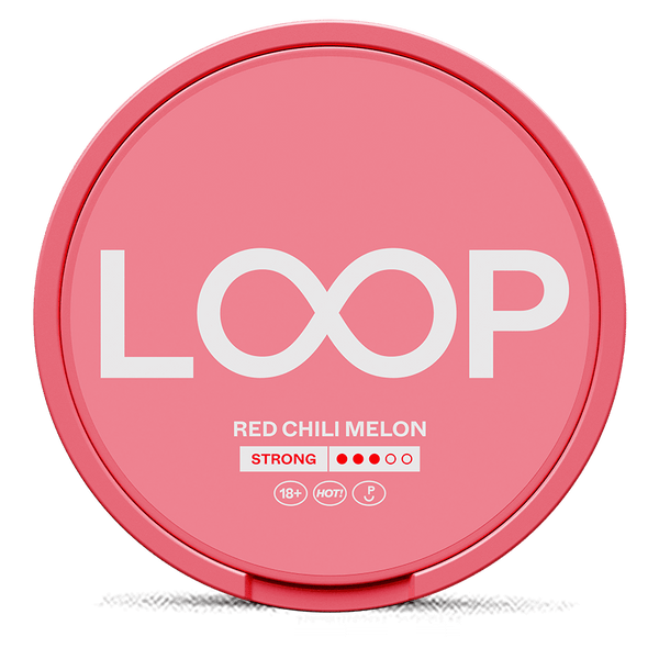 LOOP Red Chili Melon 6.3mg Nicotine Pouches