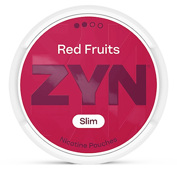 ZYN Red Fruits Slim 6mg Nicotine Pouches